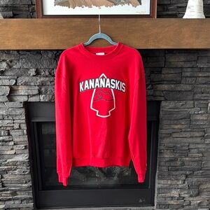 Kananaskis Red Sweater‎